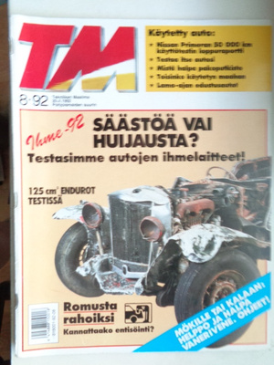 Tekniikan Maailma Nro 8/1992 (11.7)