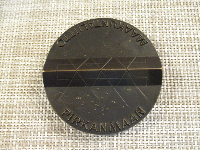 Pirkanmaan Maakuntaliitto mitali 1986 / R Paavilainen 1986.