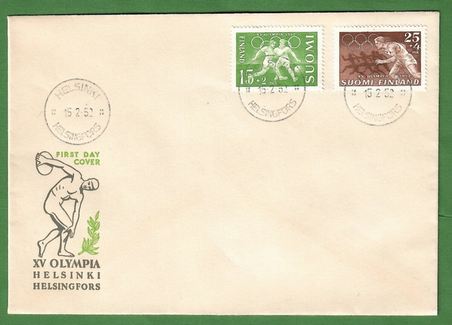 FDC-Helsingin olympialaiset 1952 (103)