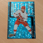 2025-26 Upper Deck Sebastian Aho Blue Dazzlers - pikkukuva 1