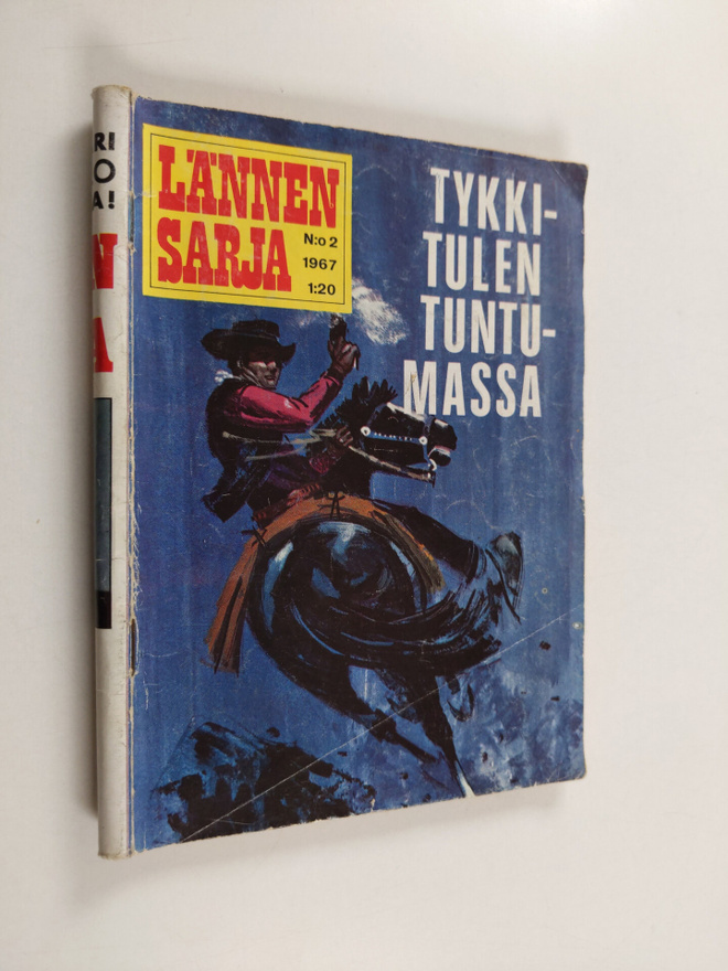 Marshall Grover : Lännensarja 2/1967 : Tykkitulen tuntumassa