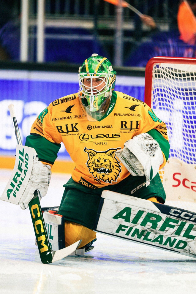 #40 Mantas Armalis - Ilves - Game Worn 2025-2026