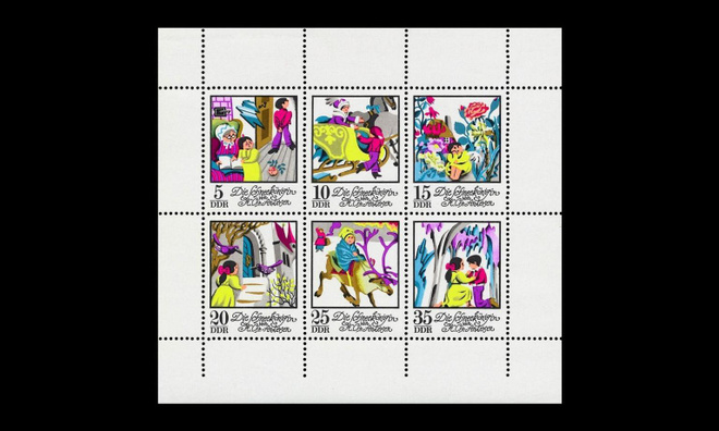 DDR 1801-6_kb ** Lumikuningatar-satukuvitus (1972)