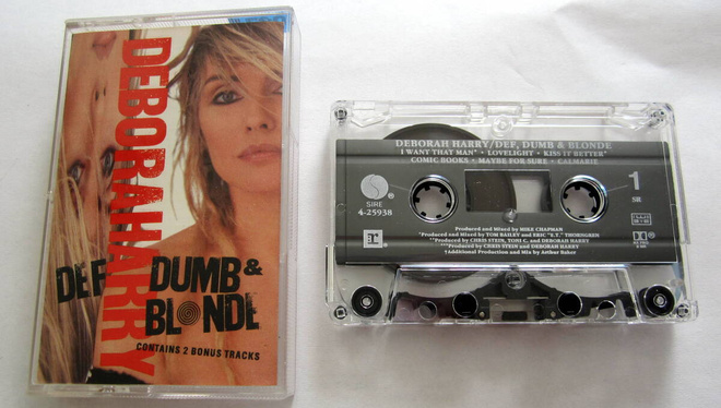 DEBORAH HARRY Dumb & Blonde C-KASETTI Blondie 1989