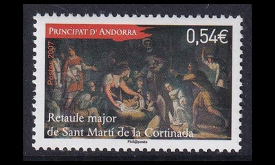 Andorra Fr 669 ** Joulu (2007)