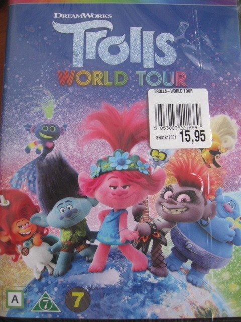 TROLLS WORLD TOUR/MAAILMANKIERTUE DVD