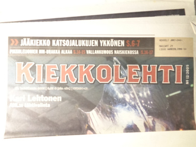 Kiekkolehti Nro 12/2005 (20.12)