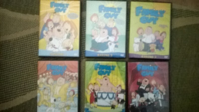Family Guy : Kaudet 1 - 5 ( Dvd)