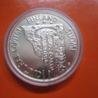 100 mk hopea juhlaraha Helsinki 450 v. - 2000 - pikkukuva 1