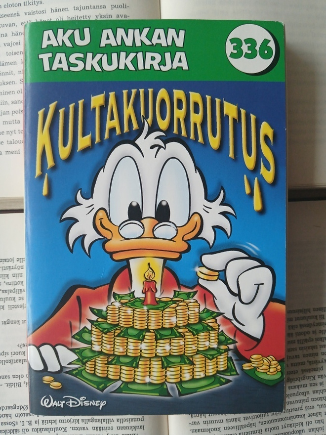 Aku Ankan taskukirja 336: Kultakuorrutus