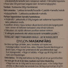 5x Dylon pesukoneväri 200 grammaa - pikkukuva 4