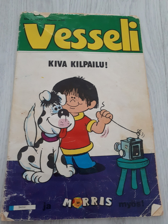 Viki Vesseli -sarjakuva, 3/1977