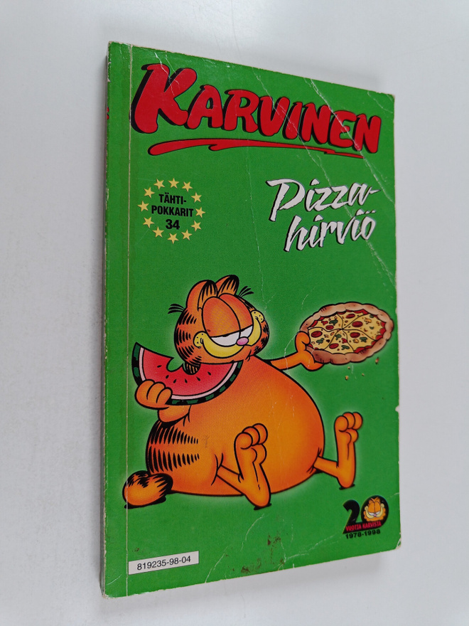 Jim Davis : Karvinen, pizzahirviö