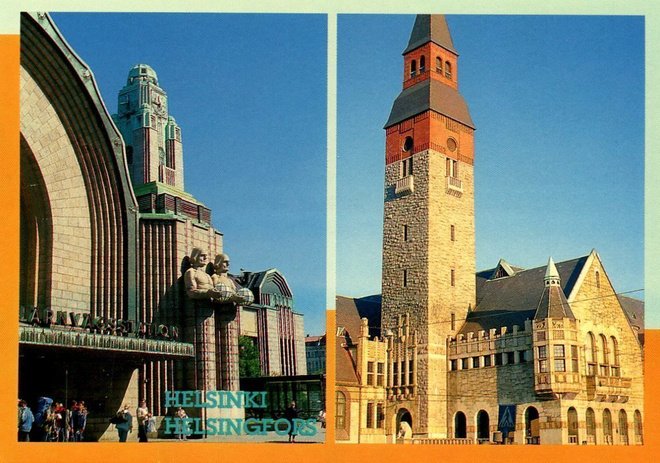 HKI, Rautatieasema, ja Kansallismuseo, kulkenut