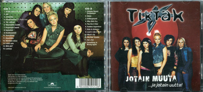 TIK TAK . 2 CD-LEVYÄ . JOTAIN MUUTA ... JA JOTAIN UUTTA