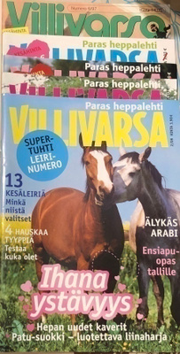 Villivarsa -lehtiä nippu (5kpl)