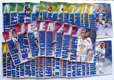 Cardset 1998-99 Leijonat kortteja