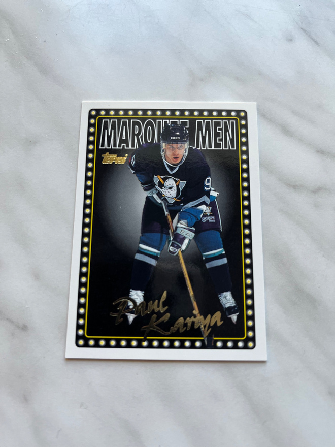 1995-96 Topps Marquee Men Paul Kariya #7