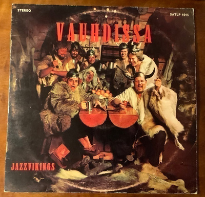 JAZZVIKINGS:” Vauhdissa ” ,vinyyli lp