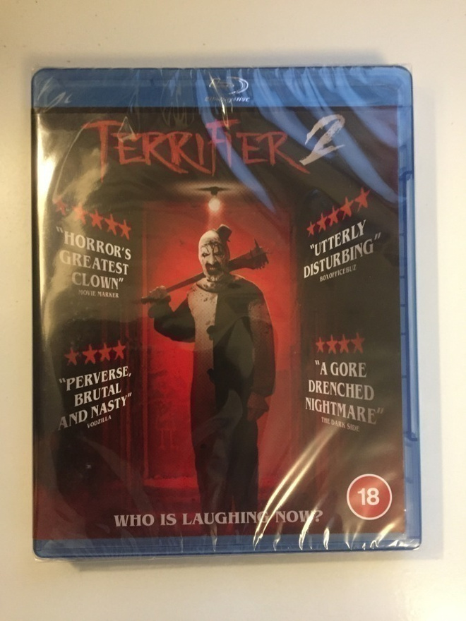 Terrifier 2 (Blu-ray) Ohjaus: Damien Leone (2022) UUSI