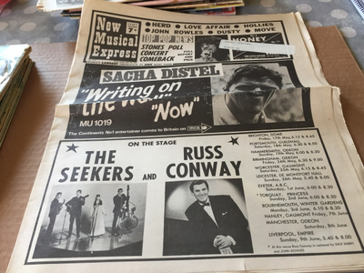NEW MUSICAL EXPRESS MAY 1968 HYVÄ