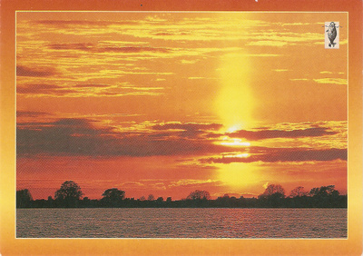 Suomi-kuvia : Auringonlasku Ahvenanmaalla .