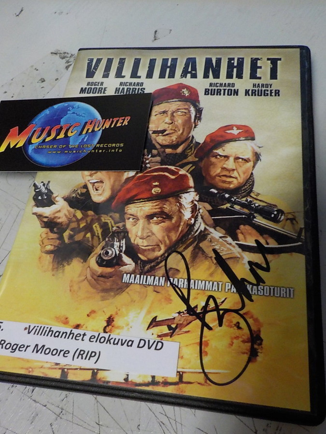 VILLIHANHET DVD ROGER MOOREN NIMMARILLA