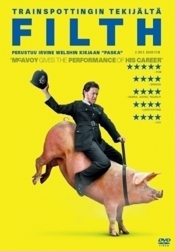 FILTH	(34 445)	-FI-	DVD			, 2013,trainspotting tekijöiltä
