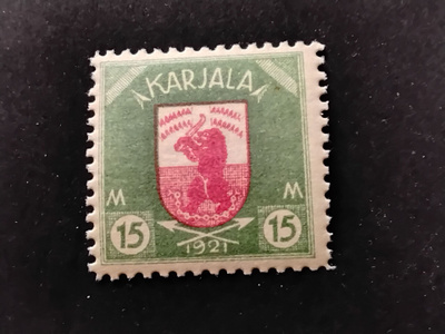1922 karjala 15mk**