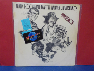 IRWIN GOODMAN - HUULIVEIKOT EX-/VG+ FIN -79 PAINOS LP