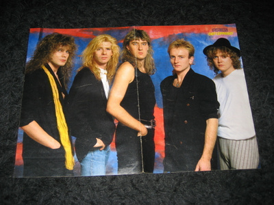 Def Leppard juliste + Billy Idol juliste
