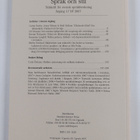 Språk & Stil - Tidskrift för svensk språkforskning 17/2007 - pikkukuva 2