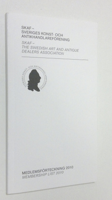 Skaf- Sveriges konst- och antikhandlareförening : Medlems...