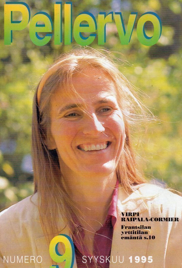 Pellervo n:o 9 1995 Virpi Raipala-Cormier Frantsilan yrttiti