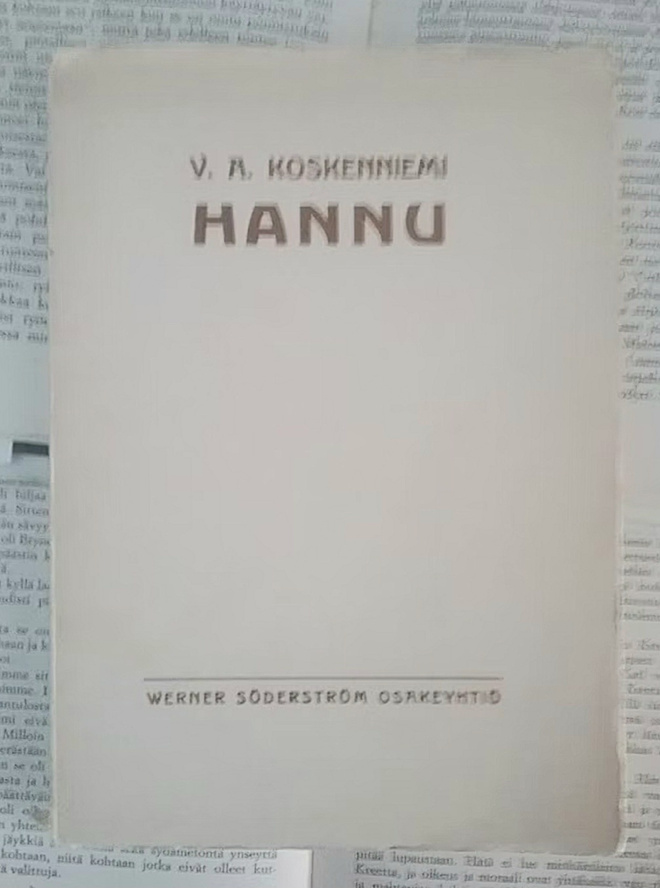 V.A. Koskenniemi - Hannu (nid.)
