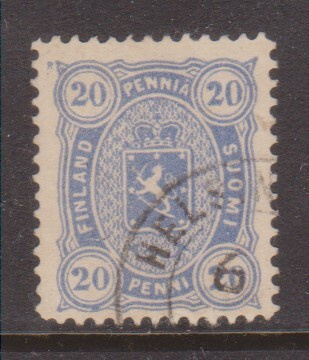 v.1882 20p leimattuna