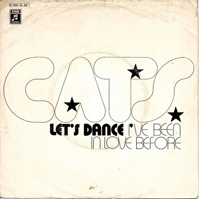 THE CATS: Let's Dance / I've Been In Love Before 7"kk