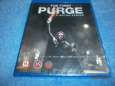 THE FIRST PURGE uusi Blu-ray