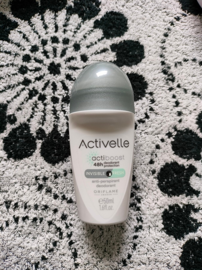 ~Oriflame Activelle Invisible Fresh Roll-on -antiperspirant~