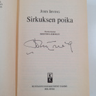 John Irving : Sirkuksen poika (signeerattu) - pikkukuva 2
