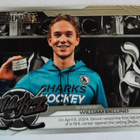William Eklund 2024-25 UD Credentials Milestone Pucks - pikkukuva 1
