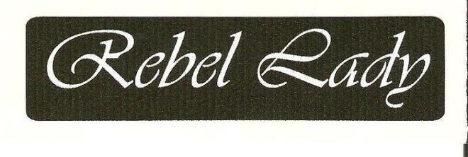 Rebel Lady - Uusi prätkätarra