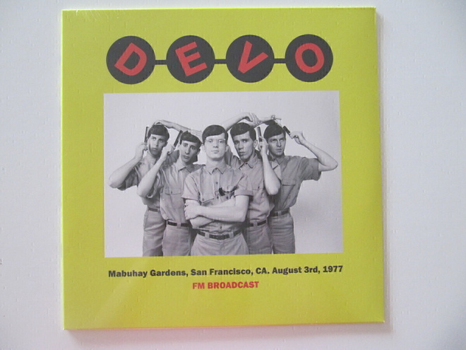 Devo Mabuhay Gardens, San Francisco 1977 LP