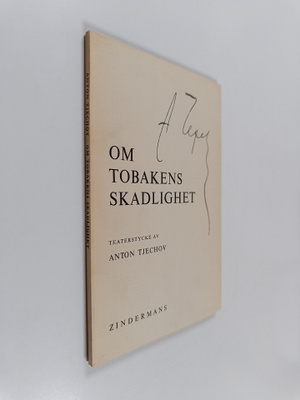Anton Tsehov : Om tobakens skadlighet