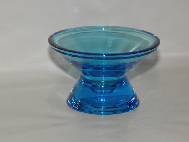 sininen Iittala KARTIO kynttilänjalka,,, 1 kpl