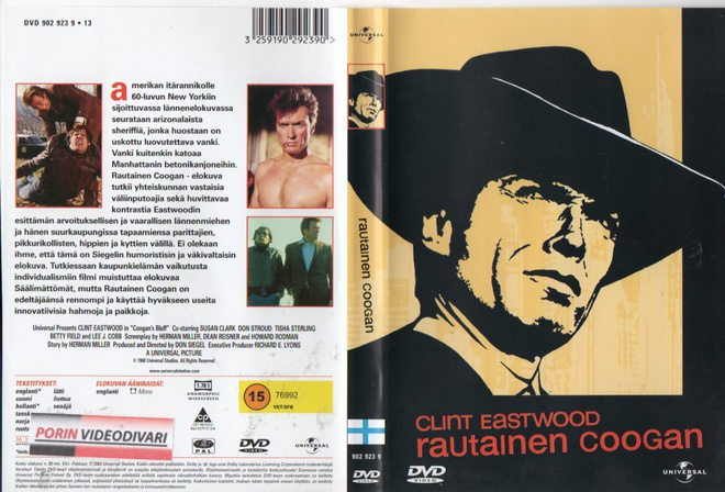 Rautainen Coogan	(37 288)	k	-FI-	DVD	suomik.		clint eastwood