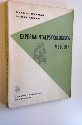 Mats Björkman : Experimentalpsykologiska metoder