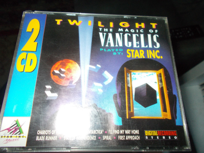 2-CD STAR INC ** TWILIGHT THE MAGIC OF VANGELIS **