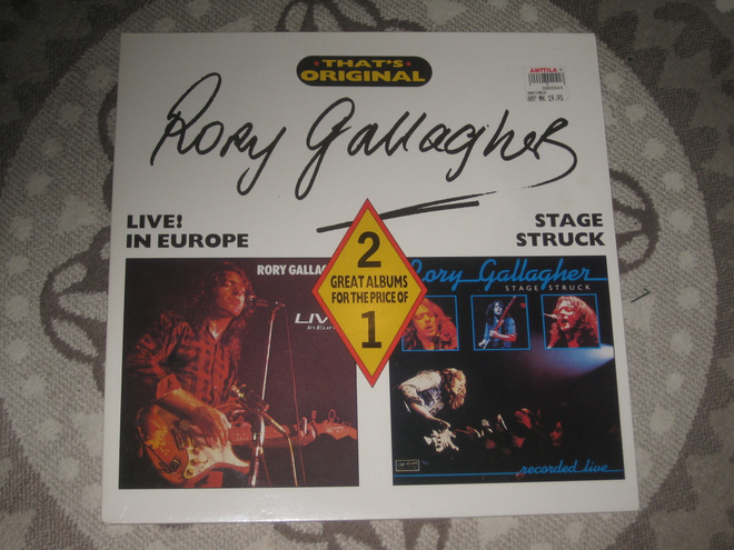 2LP  Rory Gallagher – Live! In Europe / Stage Struck (live)