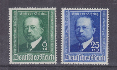 Saksa reich 1941  LaPe 753-4 postituoreena.